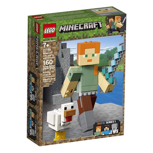 21149 Lego Minecraft - Bigfig Alex com Galinha - LEGO