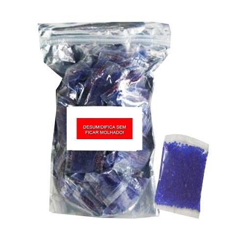 12 Saches 25g Silica Gel Azul Tira Umidade Bag Hermetico