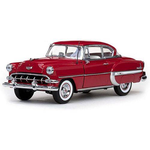 1954 Chevrolet Bel Air Vermelho - Escala 1:18 - Sun Star
