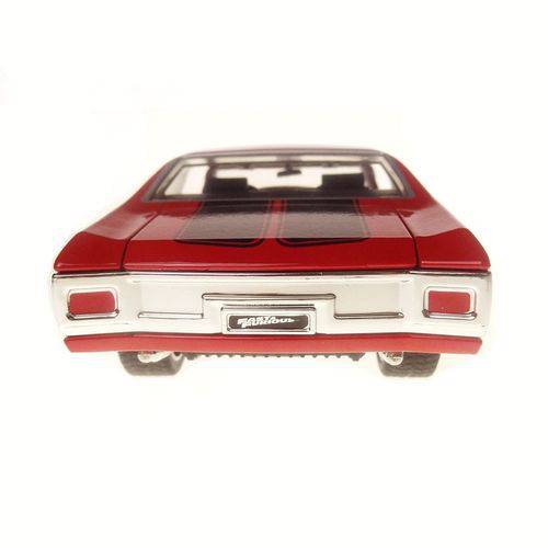 1969 Dom''s Chevy Chevelle Ss Velozes e Furiosos 1:24 Jada Toys Vermelho