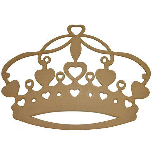 4 Coroas de Mdf Príncipe e Princesa Realeza 004