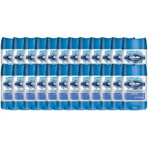 24 Desodorantes Clear Gel Cool Wave 82g