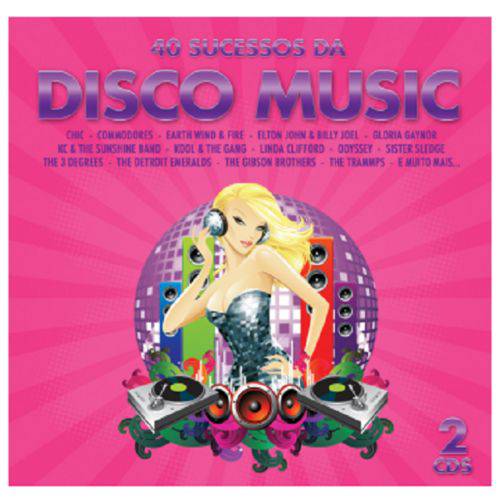 40 Sucessos da Disco Music - 2 Cds Pop