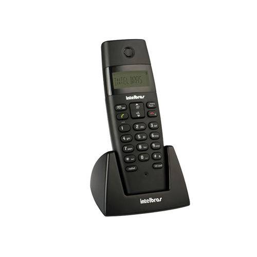 Telefone Intelbras Sem Fio TS40 R Preto - 4070352