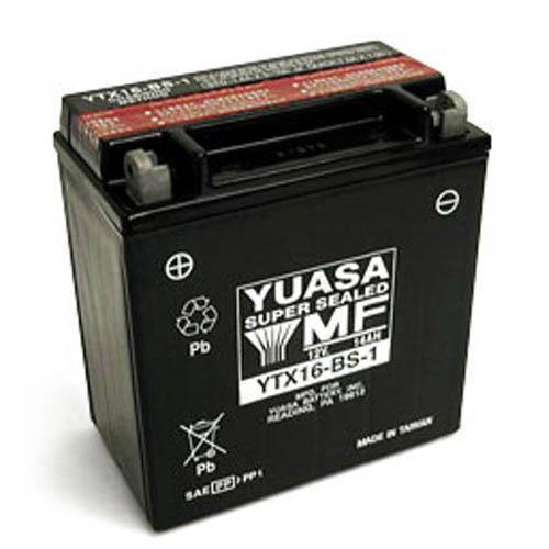 2412 Bateria Yuasa Ytx16bs-1 Zr1100 / Intruder 1400 / Vl1500 / Boulevard 1500