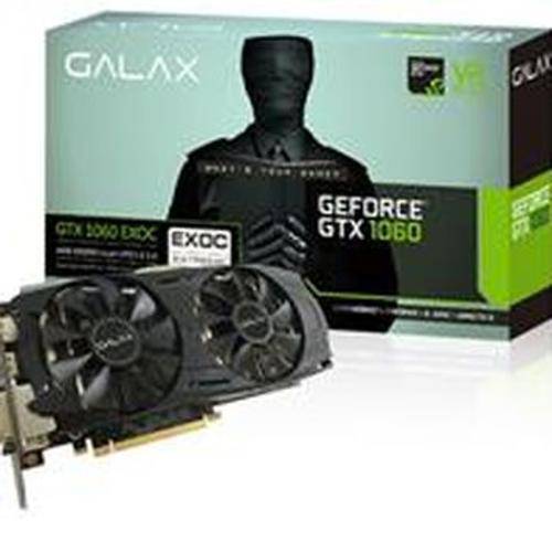 34569 Placa de Video Galax Geforce Gtx 1060 Ex Oc 6gb Gddr5 192bits - 60nrh7dvm6ec