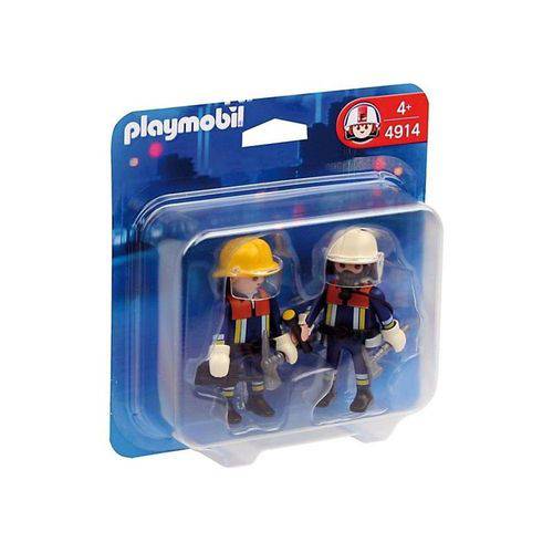 4914 Playmobil Cidade Duo Pack 2x Bombeiros