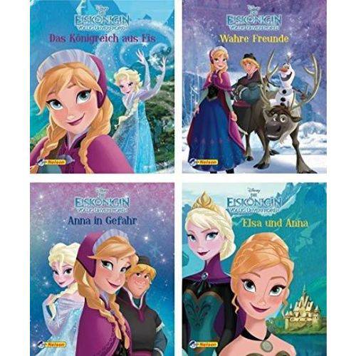 4Er - Disney Die Eiskönigin 1-4 - Völlig Unverfroren - Nelson Mini-Bücher