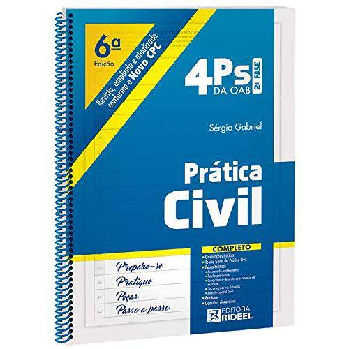4ps da OAB - Prática Civil - 6ª Edição (2019)