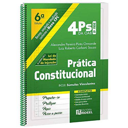 4ps da OAB - Prática Constitucional - 6ª Edição (2019)
