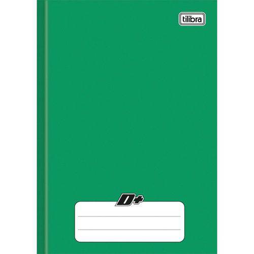 5 Caderno Brochura Capa Dura Universitário D+ Verde - 96 Folhas