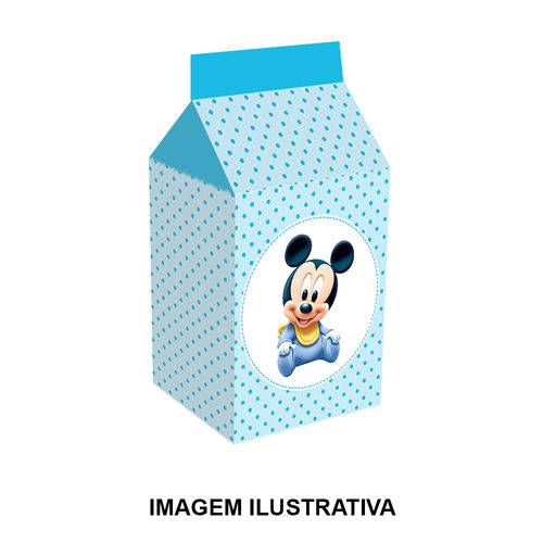 5 Caixinhas Milk Mickey Baby para Lembrancinha