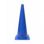 5 Cones de Agilidade Treino Funcional 48cm Azul Liveup