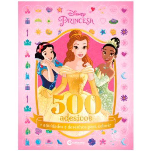 500 Adesivos Disney Princesas