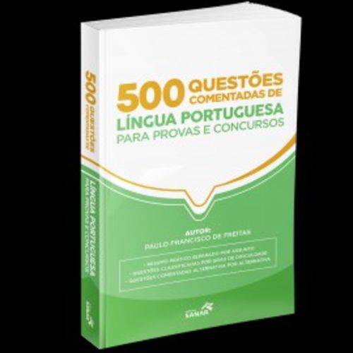 500 Questoes de Lingua Portuguesa Comentadas para Concursos