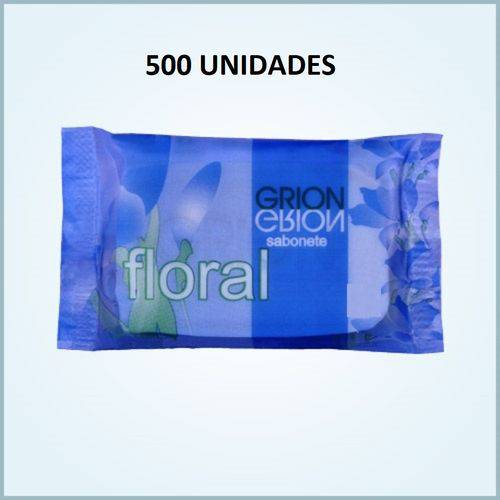 500 Unidades Sabonete Grion Floral 11 Gramas