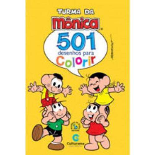 501 Desenhos para Colorir - Turma da Monica