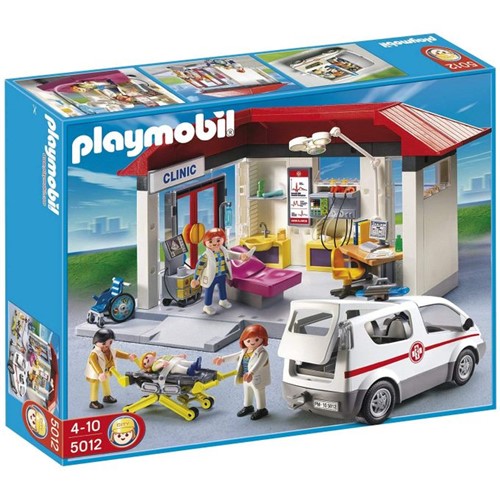 5012 Playmobil - Centro Médico com Ambulância - PLAYMOBIL
