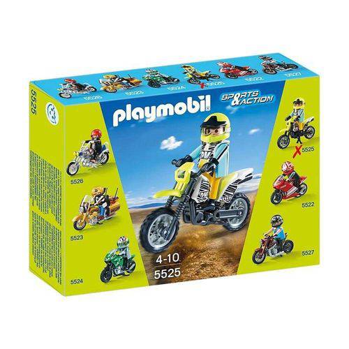 5525 Playmobil Esportes Motos Colecionaveis - Montain Bike