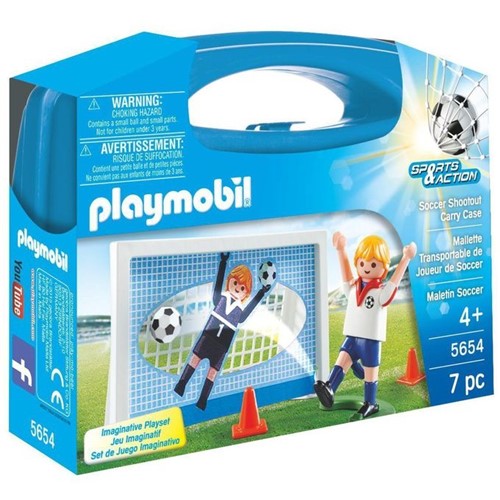 5654 Playmobil - Maleta Futebol - PLAYMOBIL