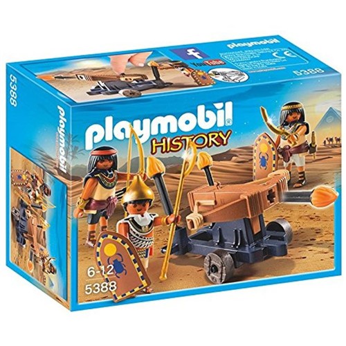 5388 Playmobil History - Soldado do Faraó com Artilhadeira - PLAYMOBIL