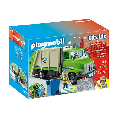 5938 Playmobil - Caminhão de Reciclagem - PLAYMOBIL