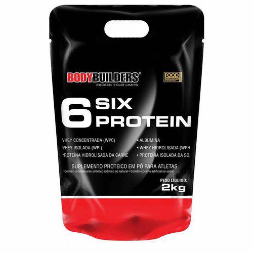6 Six Protein Refil 2kg - Baunilha