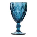 6 Taça de Vinho Diamond Azul 210 Ml - Ref 6505