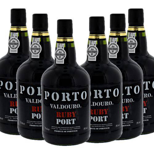 6 Vinhos do Porto Valdouro Rubi 750ml