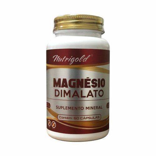 60 Magnésio Dimalato - 60 Cápsulas - 2x Dia