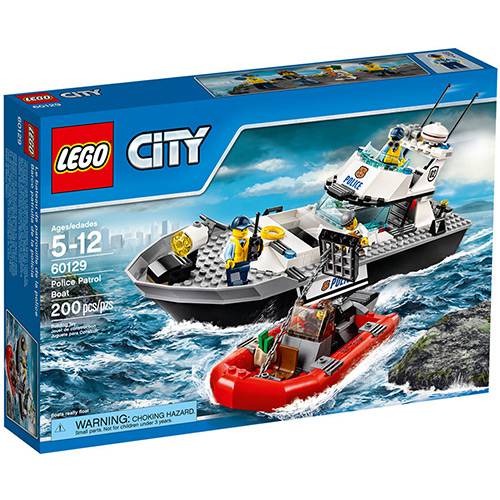 60129 - LEGO City - Barco de Patrulha da Polícia