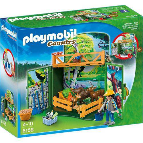 6158 Playmobil - Minha Floresta Secreta com Animais