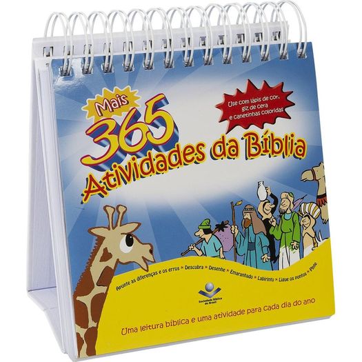 365 Atividades da Biblia - Calendario - Sbb
