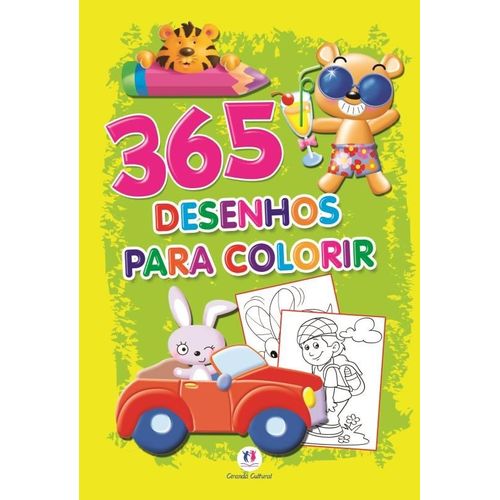 365 Desenhos para Colorir - Amarelo