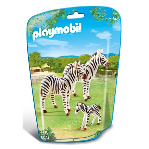 6641 Playmobil Saquinho Animais Zoo Grande S1 - Zebra - PLAYMOBIL
