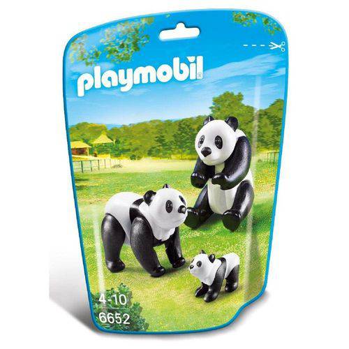 6652 Playmobil Saquinho Animais Zoo Pequeno - Panda