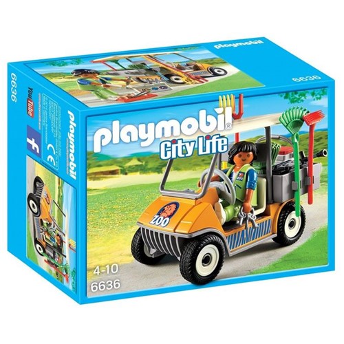 6636 Playmobil - Veículo de Cuidados dos Animais - PLAYMOBIL