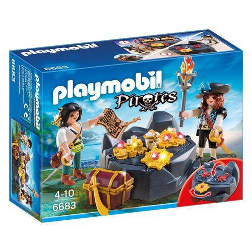 6683 Playmobil - Esconderijo do Tesouro dos Piratas
