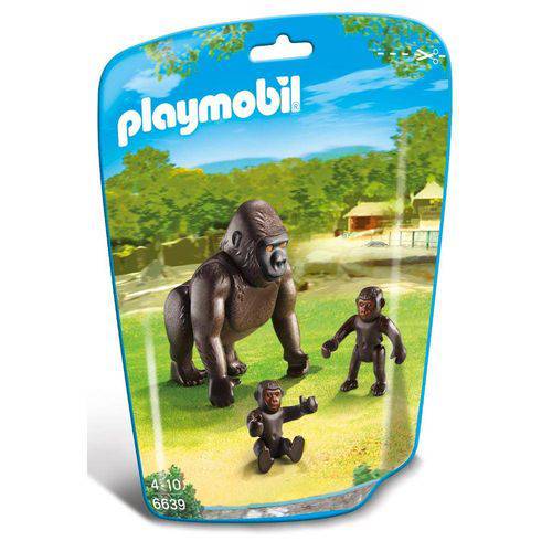 6639 Playmobil Saquinho Animais Zoo Grande S1 - Gorila
