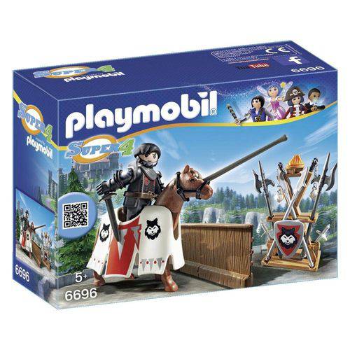 6696 Playmobil Super 4 - Guardião do Barão Negro