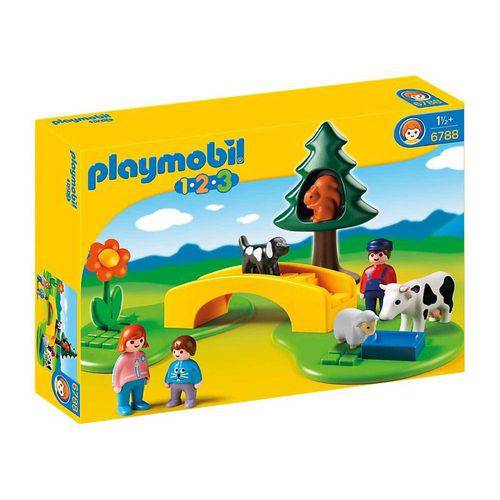6788 Playmobil 1.2.3. Ponte no Parque
