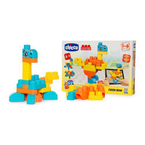 68110 Chicco Encaixe App Toys Dinossauros