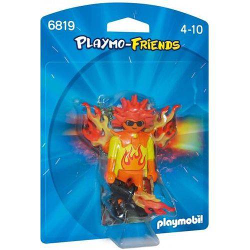 6819 Playmobil Playmo Friends Guerreiro Flamejante