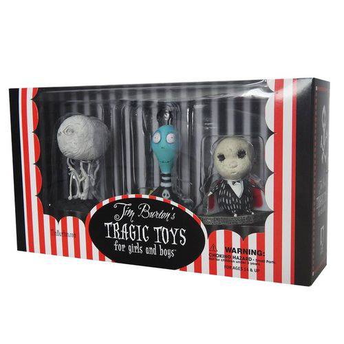 27032 Dark Horse Tim Burton Tragic Toy Mummy, Toxic, Penguin
