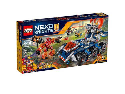 70322 - LEGO Nexo Knights - o Transportador de Torre de Axl