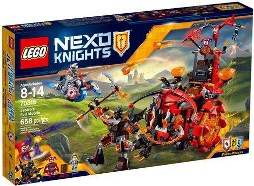 70316 - LEGO Nexo Knights - o Terrível Carro do Jestro