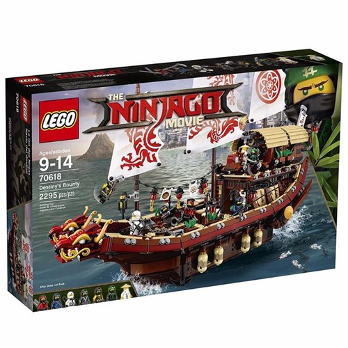 70618 Lego Ninjago Filme - Navio Recompensa do Destino - LEGO