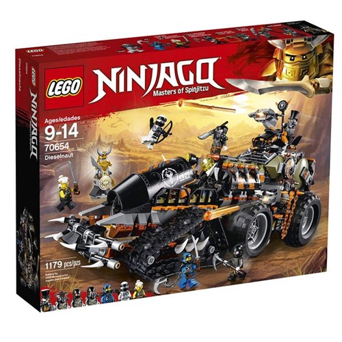 70654 Lego Ninjago - Tanque Diesel - Mestre de Spinjitzu - LEGO