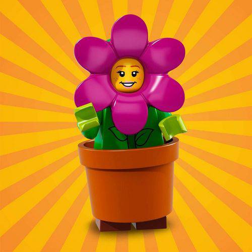 71021 LEGO Figuras Série 18 Festa 40 Anos Florzinha