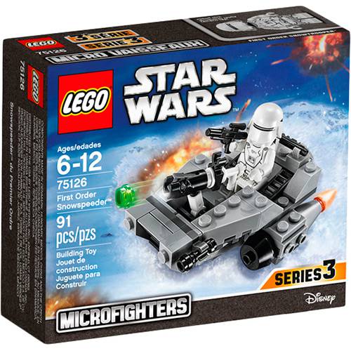 75126 - LEGO Star Wars - Star Wars Snowspeeder da Primeira Ordem